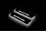 Mercedes-Benz S-Class W223 2021+ Stainless Steel LED Door Sills – AMG Logo | Mercedes-Benz S-Class W223 2021+