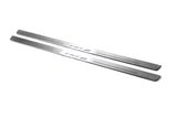 LED door sill plates Dodge Challenger 2008+ stainless steel with SRT8 logo