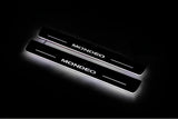 stainless steel LED door sill plates for Ford Mondeo IV 2007+ with Mondeo logo