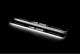 Land Rover Discovery III 2004+ LED door sill plates with Land Rover logo