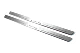 LED door sill plates Lexus GX I 2002+ stainless steel with Lexus logo