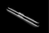 LED door sill plates for GMC Sierra V 2018+ stainless steel with DENALI logo