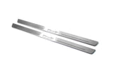 LED door sill plates stainless steel Fiat 500C 2009+ with 500C logo