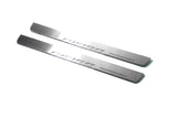stainless steel LED door sill plates with Ford Fusion II CD4 2012+ with Fusion logo