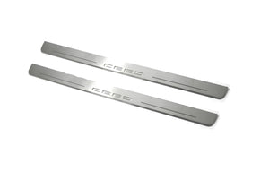 Illuminated LED Door Sill Tread Plates KIA Ceed III 2018+ With Ceed Logo KIA Led Door Sills opdesign