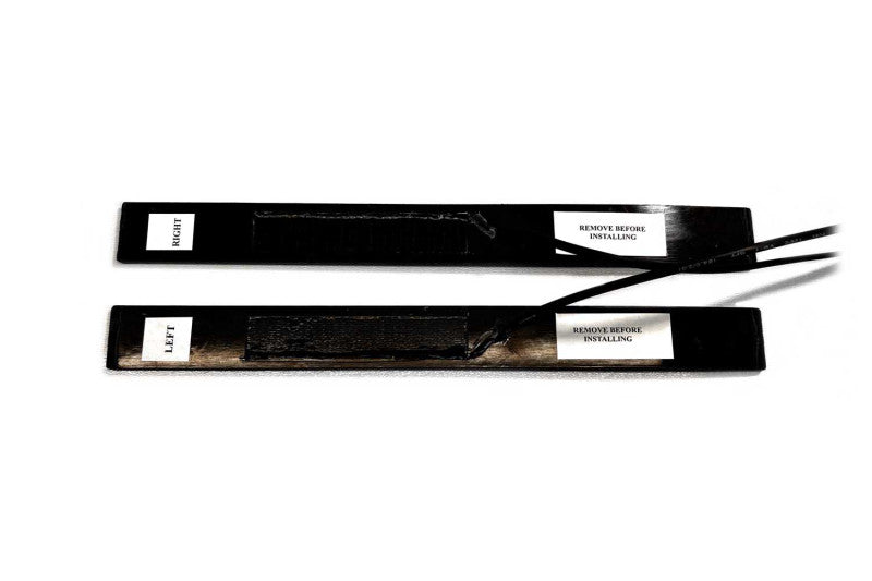 Lexus RX IV 2015+ stainless steel LED door sill plates with Lexus logo