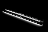 Audi A5 II 2016+ LED door sill plates with Audi A5 logo
