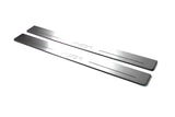 Acura RSX 2002+ stainless steel illuminated entry guards with RSX logo