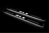 Chevrolet Camaro VI Stainless Steel LED Door Sills – ZL1 Logo