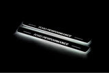 Ford Focus III 2011+ LED door sill plates in stainless steel with Ford Perfomance logo