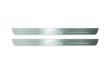 stainless steel LED door sill plates with Peugeot 3008 II 2016+ with 3008 logo