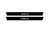 illuminated door sill protectors Chrysler 300C II LD 2011+ stainless steel with 300S logo