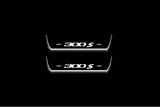 LED door sill plates Chrysler 300C II LD 2011+ stainless steel with 300S logo