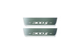 Chrysler 300C II LD 2011+ LED door sill plates with 300S logo