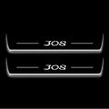 Peugeot 308 II T9 2012+ Stainless Steel LED Door Sills – 308 Logo
