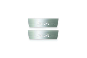 Peugeot 308 II T9 2012+ Stainless Steel LED Door Sills – 308 Logo