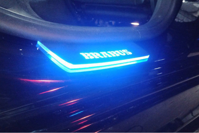 Mercedes-Benz E W213 2016+ Stainless Steel LED Door Sills – Brabus