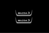 Mazda 3 IV 2019+ Stainless Steel LED Door Sills – Mazda 3 Logo