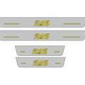 LED door sill plates stainless steel Dodge Durango III 2011+ with 345 HEMI logo