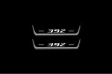 stainless steel door sill plates for Dodge Charger LD 2011+ with 392 logo