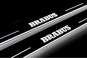 Mercedes-Benz GLS I X166 2015+ Stainless Steel LED Door Sills – Brabus