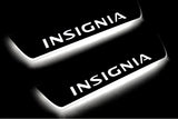 LED door sill plates stainless steel Vauxhall Insignia I 2008+ with Insignia logo