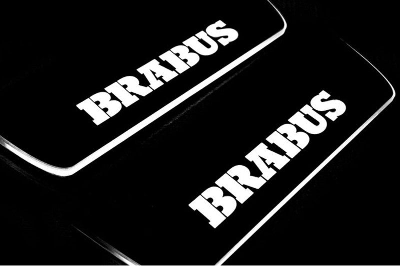 Mercedes-Benz E W213 2016+ Stainless Steel LED Door Sills – Brabus