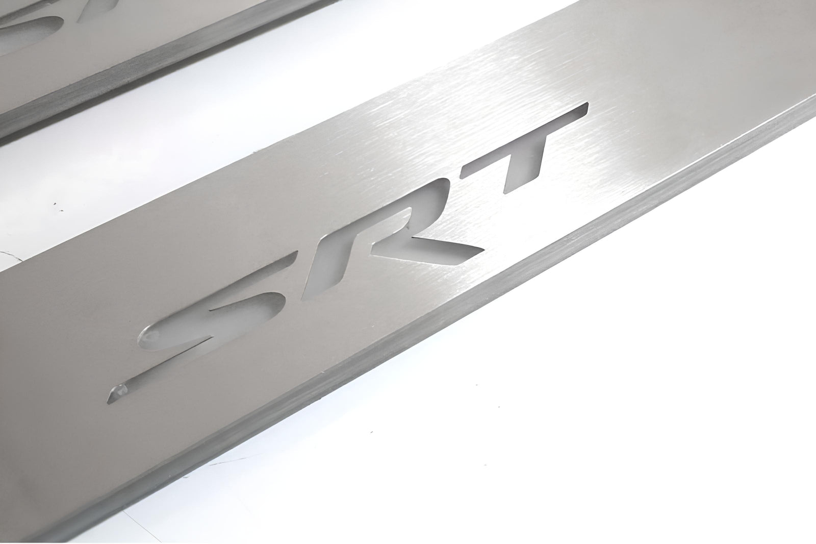 Dodge Charger LD 2011+ LED door sill plates in stainless steel with SRT logo