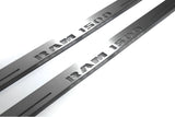 illuminated door sill protectors for RAM 1500 IV 2009+ stainless steel with Illuminated RAM 1500 logo
