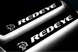 LED door sill plates stainless steel Dodge Charger LD 2023+ with Hellcat REDEYE logo