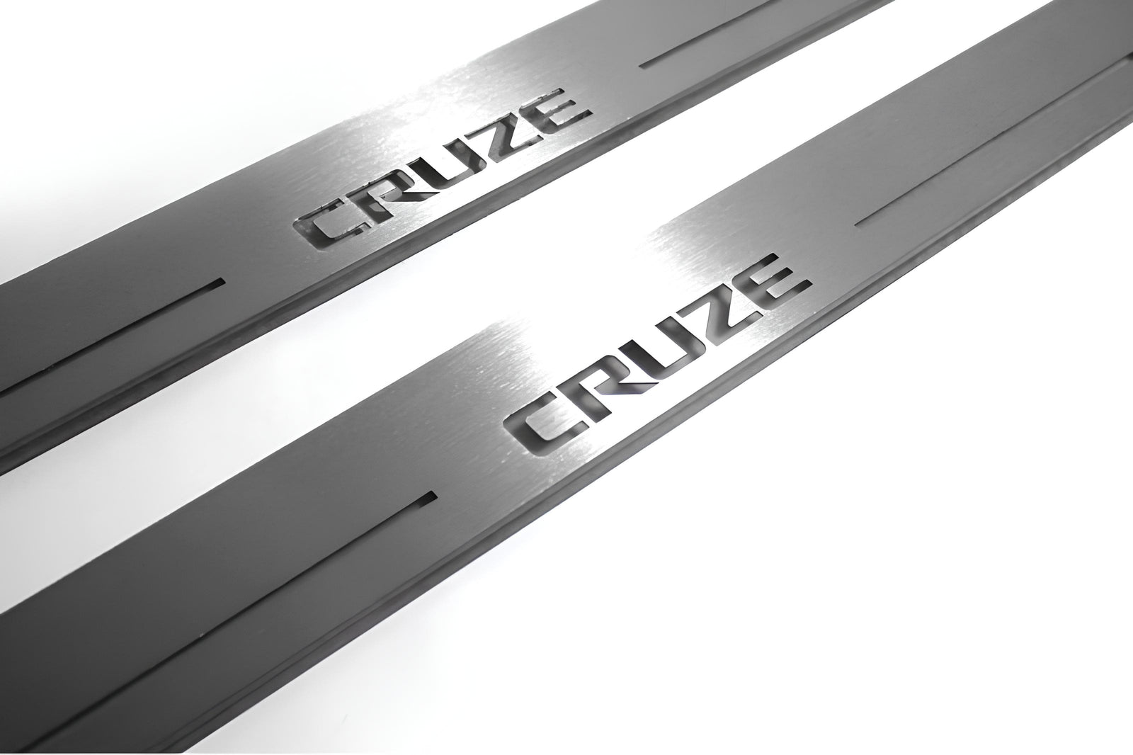 LED door sill plates stainless steel Chevrolet Cruze I 2008+ with Cruze logo