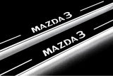 Mazda 3 IV 2019+ Stainless Steel LED Door Sills – Mazda 3 Logo