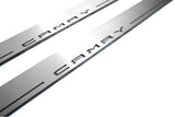 stainless steel door sill plates for Toyota Camry V70 2018+ with Camry logo