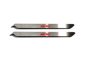 BMW X5 G05 2019+ LED Door Sills Illuminated Scuff X5 (Type OEM) Logo Stainless Steel Entry Guards