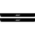 Peugeot 4007 2007-2017 Illuminated Matte Sill Plates with logo 4007 Peugeot Led Door Sills PRO opdesign