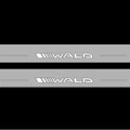 Mercedes G-Class W464 2018+ LED Door Sills Illuminated Scuff Wald Logo Stainless Steel Entry Guards Door Sills Decoin