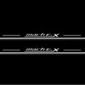 Mustang Mach-E 2020+ LED Door Sills Illuminated Scuff Mach-E 4X Logo Stainless Steel Entry Guards