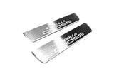 Toyota Corolla Cross Stainless LED Door Sills – Corolla Cross Logo