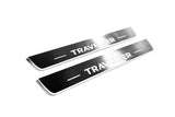 Peugeot Traveller Stainless Steel LED Door Sills – Traveller Logo