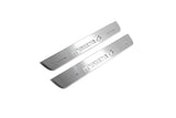 stainless steel LED door sill plates with Mazda 6 II 2008+ with Mazda 6 logo