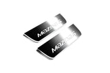 Mazda 6 III 2012+ door sill plates in stainless steel with Mazda 6 logo