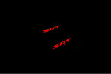 illuminated door sill protectors for Jeep Grand Cherokee IV WK2 2010+ with SRT logo