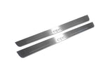 LED door sill plates for Opel Insignia I G09 2008+ stainless steel with OPC logo
