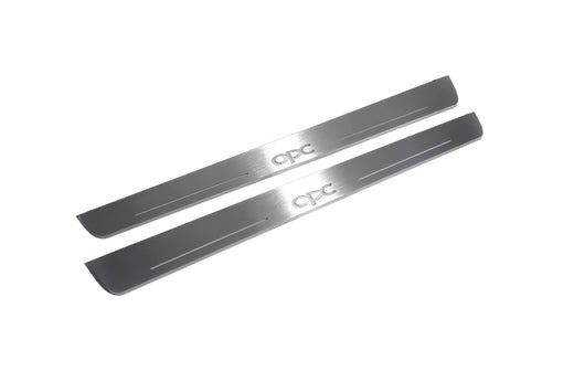 Opel Insignia Sports Tourer G09 2008–2017 — Stainless Steel LED Door Sills — OPC Logo