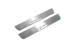 KIA Ceed II 2012+ LED door sill plates in stainless steel with GT logo