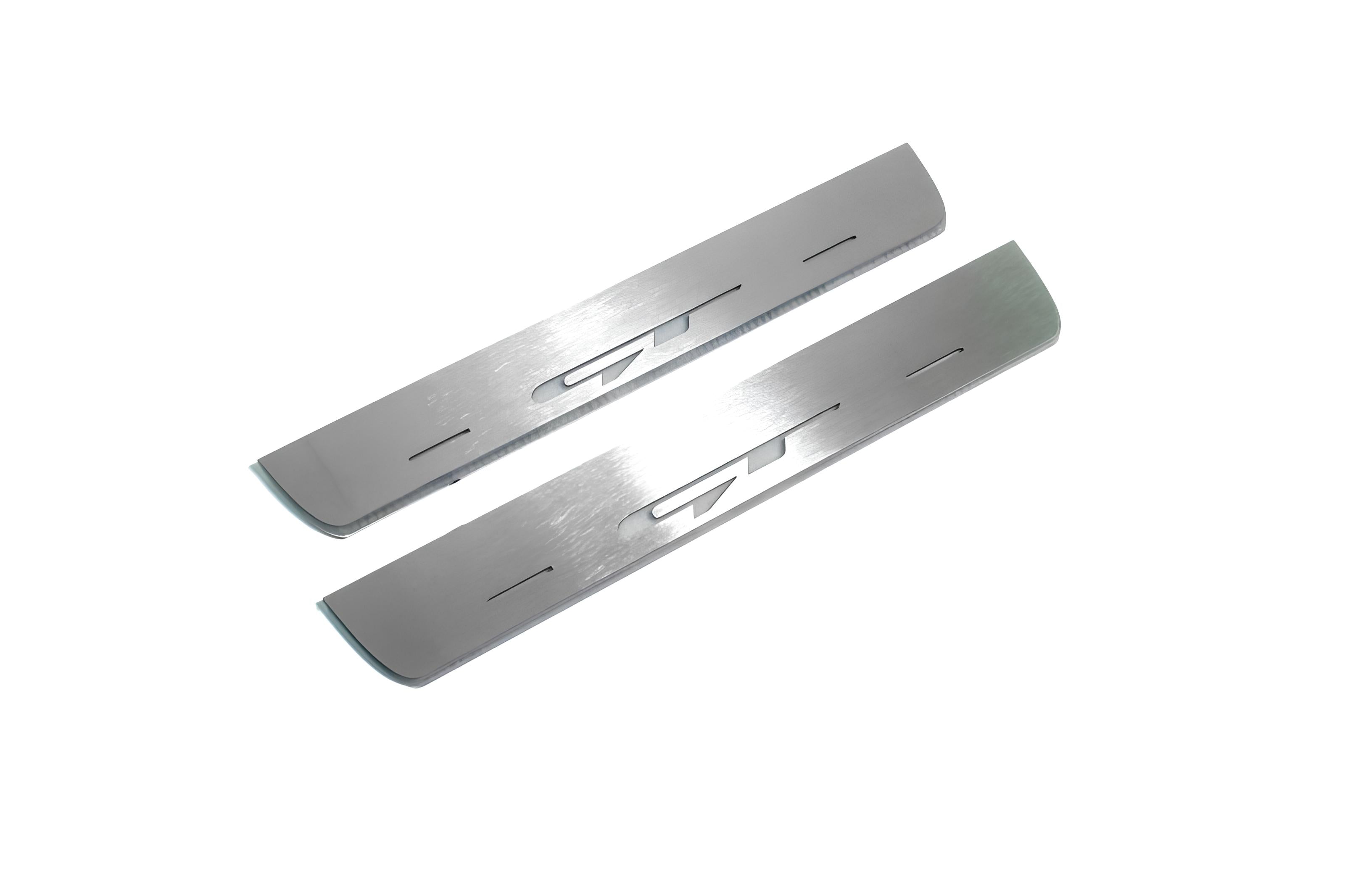 Illuminated LED Door Sill Tread Plates KIA ProCeed III 2018+ With GT Logo KIA Led Door Sills opdesign