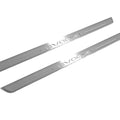 Illuminated LED Door Sill Tread Plates Range Rover Evoque I With Evoque Logo Range Rover Led Door Sills opdesign