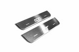 Ford Focus III 2011+ LED door sill plates stainless steel with ST logo