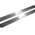 Illuminated LED Door Sill Tread Plates Volkswagen Jetta VII 2019+ With GLI Logo Volkswagen Led Door Sills opdesign