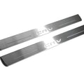 Illuminated LED Door Sill Tread Plates Honda CR-V V 2017-2023 With CR-V Logo Honda Led Door Sills opdesign